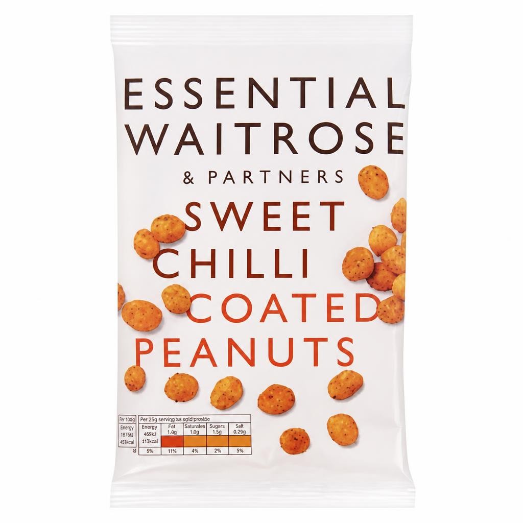 Waitrose Crunchy Chilli Coated Peanuts