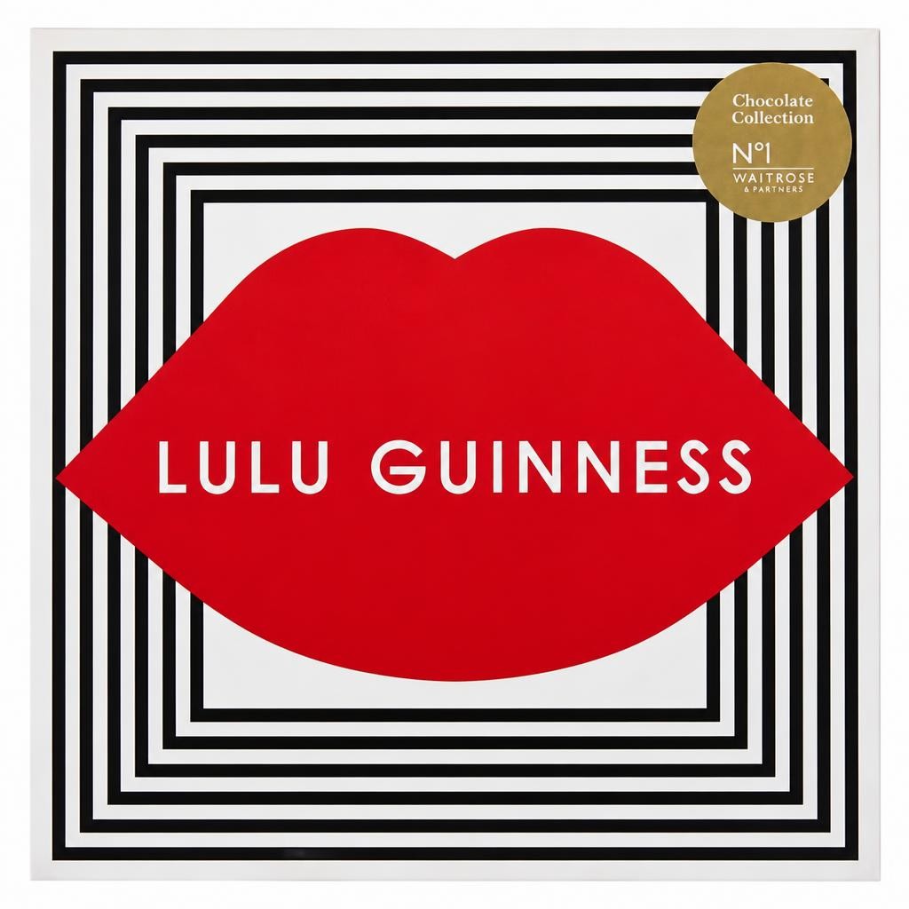 Waitrose & Lulu Guinness No.1 Chocolate Collection "Lips"