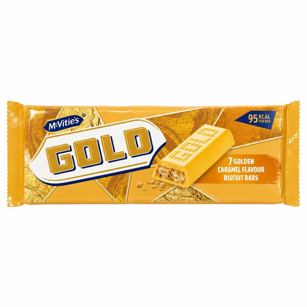 McVitie's Gold Caramel Flavour Biscuit Bars