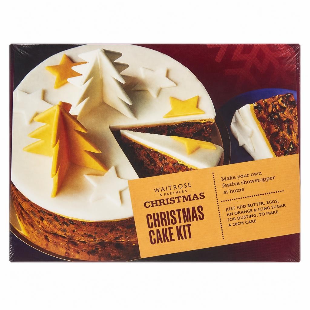 Waitrose Christmas Cake Kit