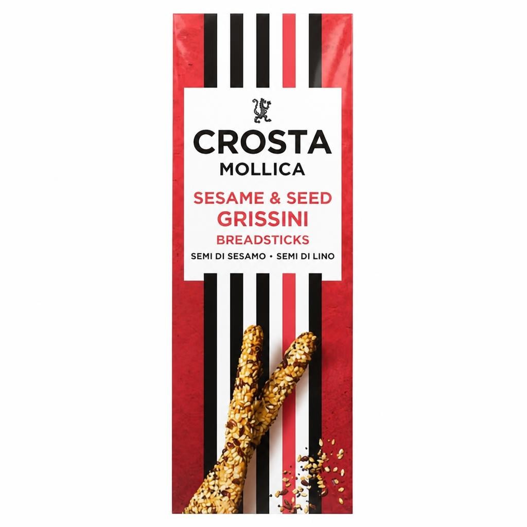 Crosta Mollica Sesame & Seed Grissini Breadsticks