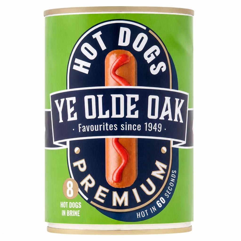 Ye Olde Oak Premium Hot Dogs