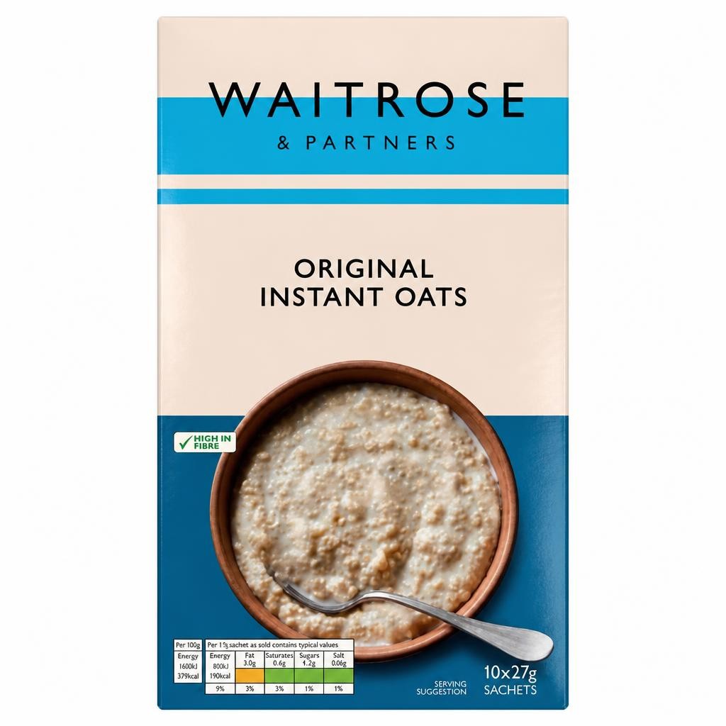 Waitrose Original Instant Porridge Oats