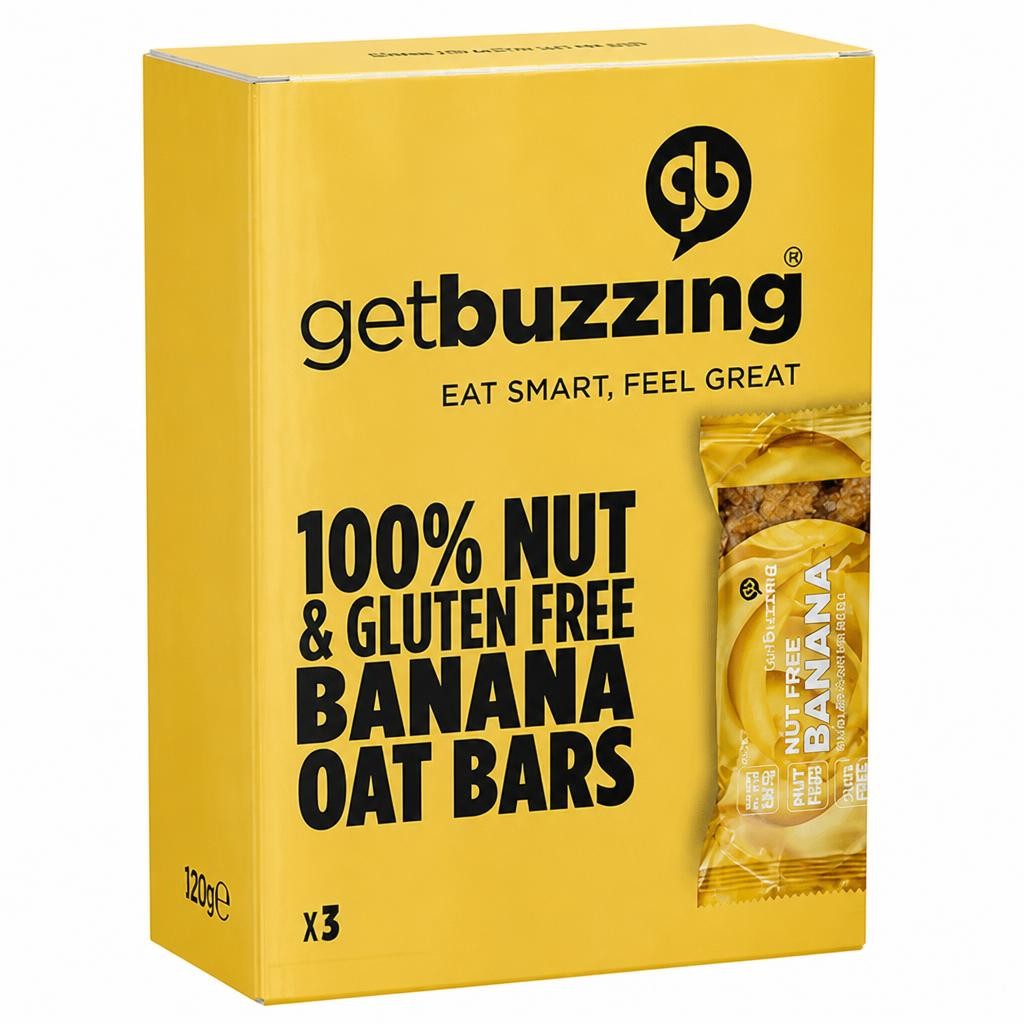Get Buzzing Banana Bars