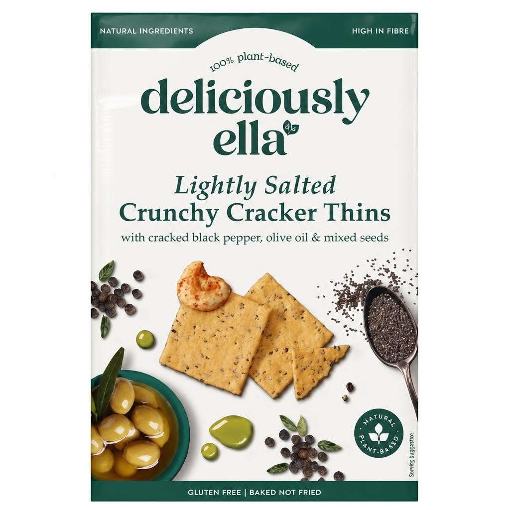 Deliciously Ella Lightly Salted Cracker Thins