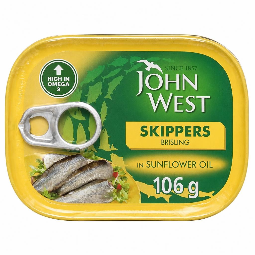 John West Skippers in Sunflower Oil