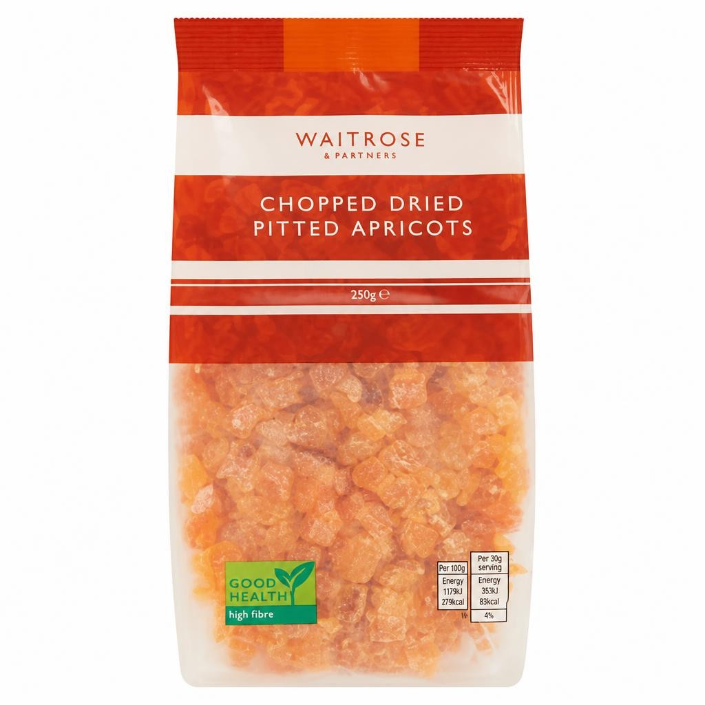 Waitrose Chopped Dried Pitted Apricots