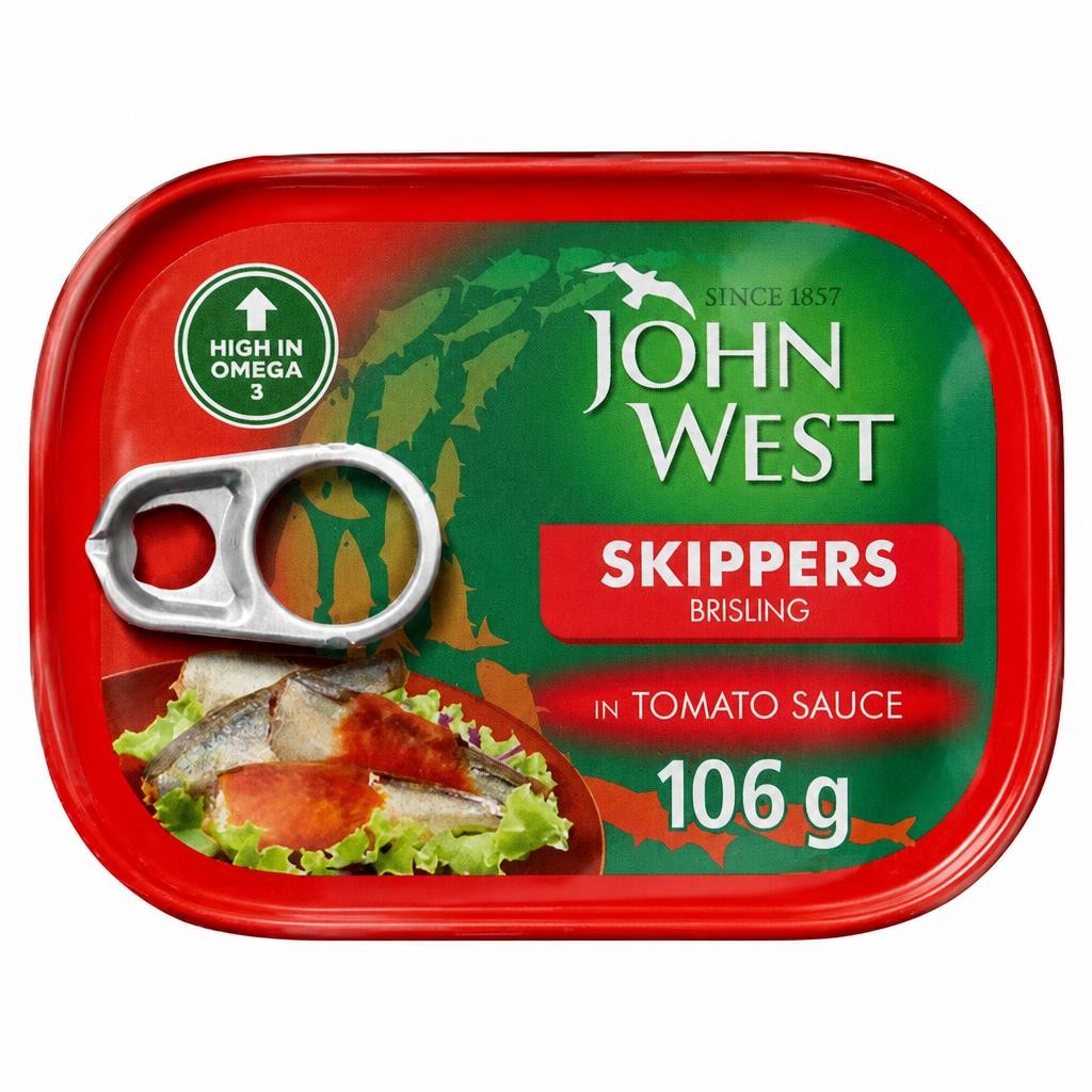 John West Skippers in Tomato Sauce