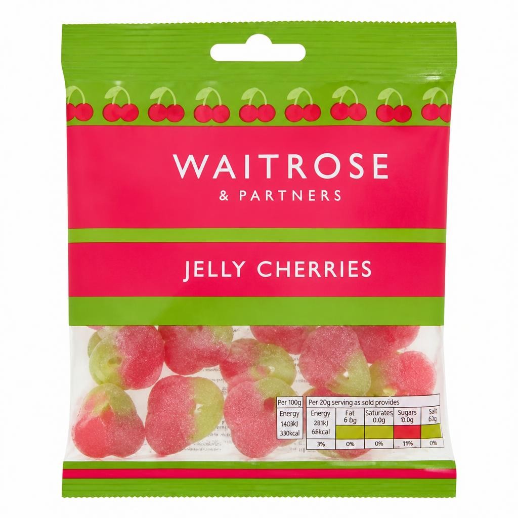 Waitrose Jelly Cherries