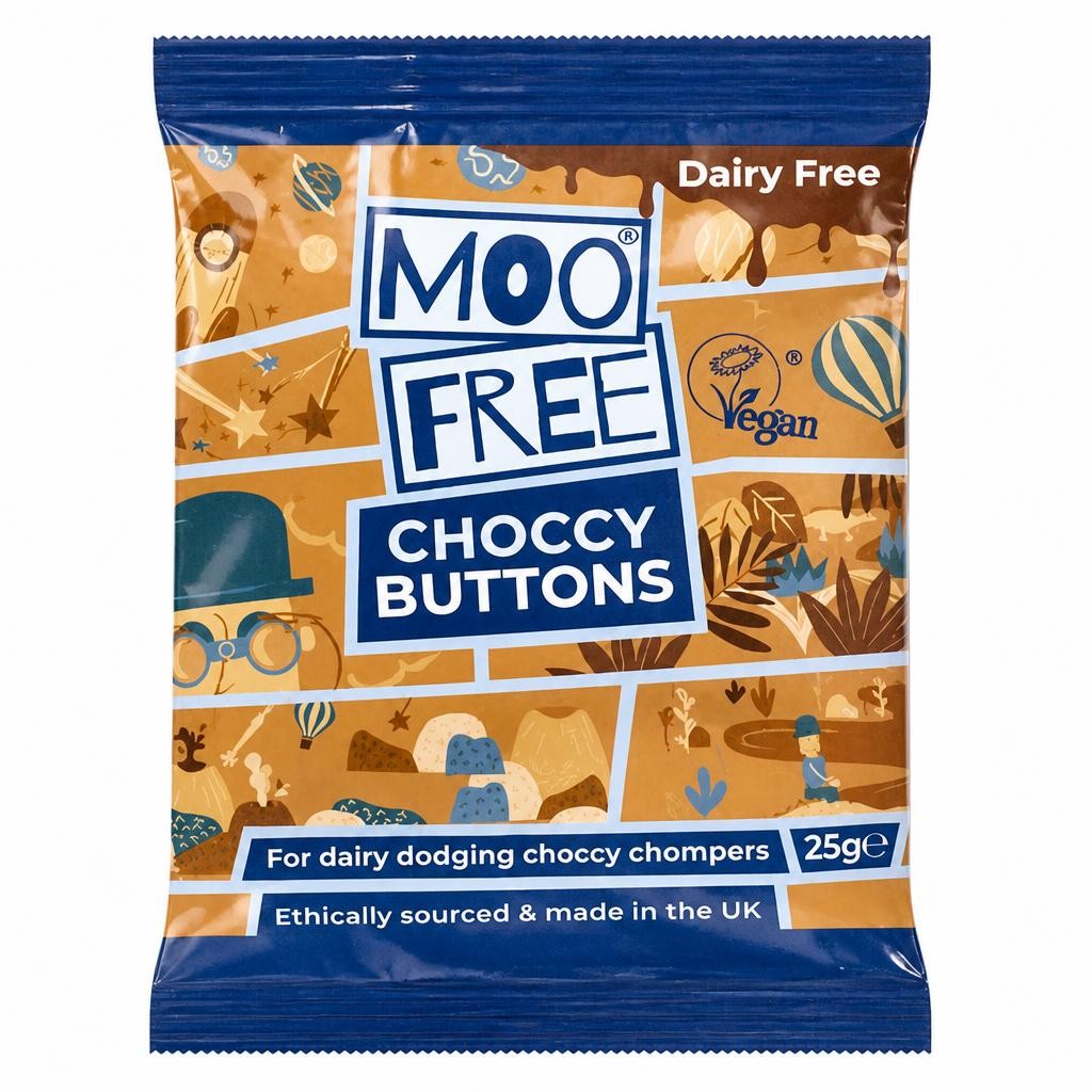 Moo Free Vegan Choccy Buttons