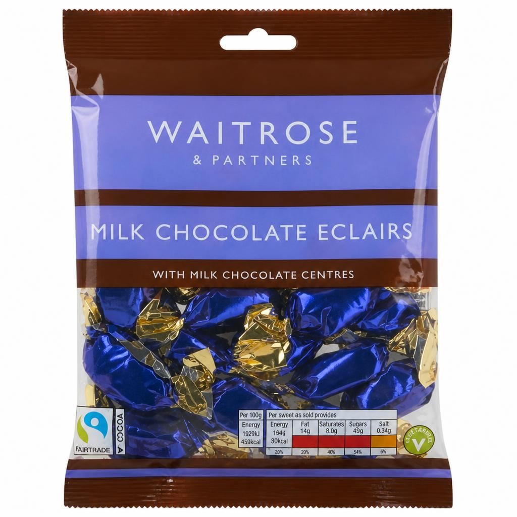 Waitrose Milk Chocolate Eclairs