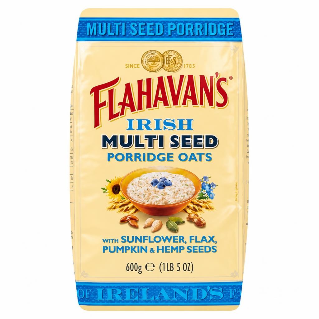 Flahavan's Irish Multi Seed Porridge Oats 600g