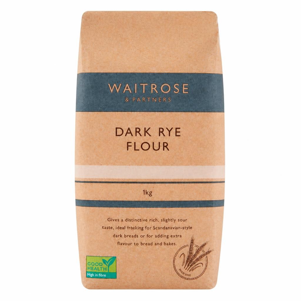 Waitrose Dark Rye Flour