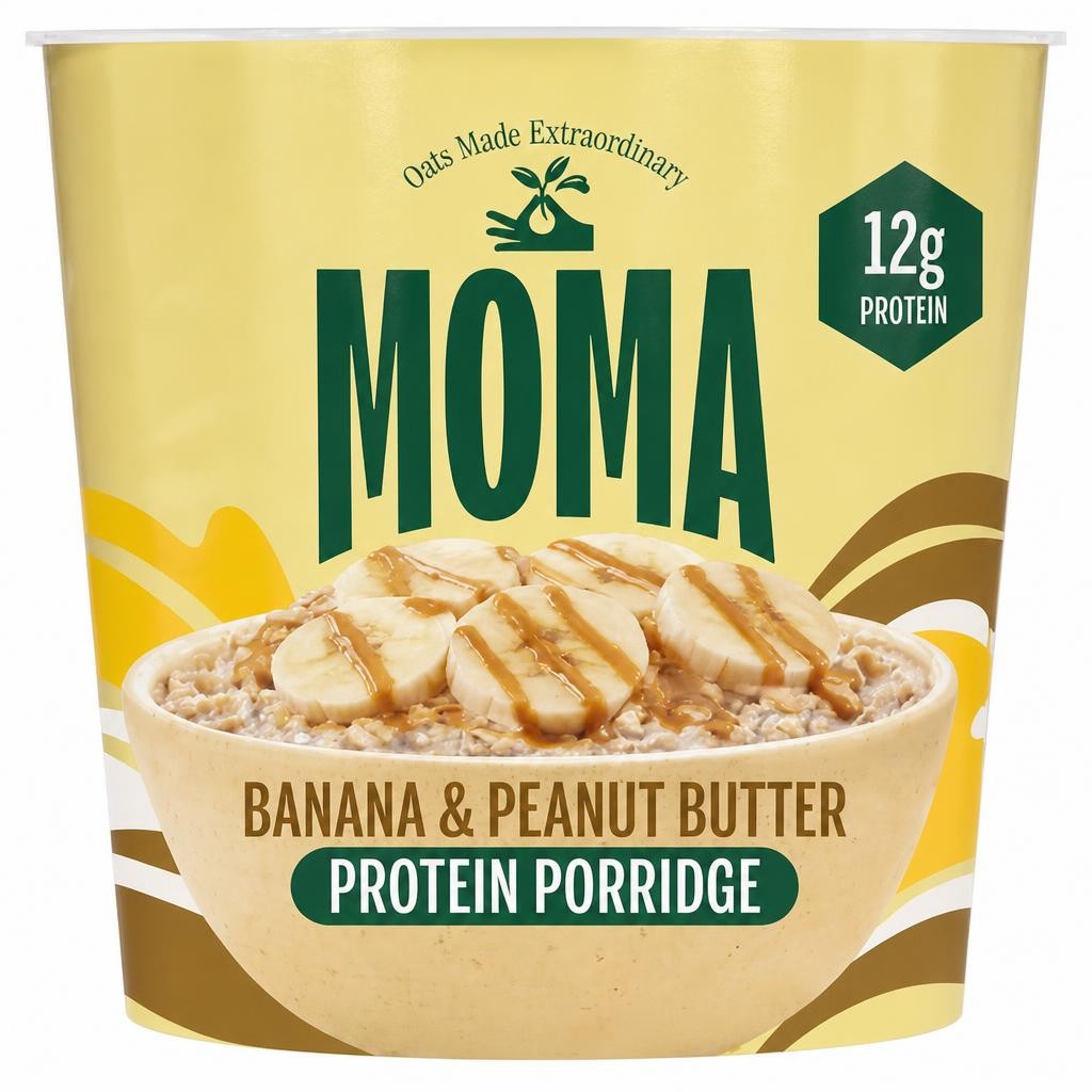 MOMA Banana & Peanut Butter Protein Porridge Pot