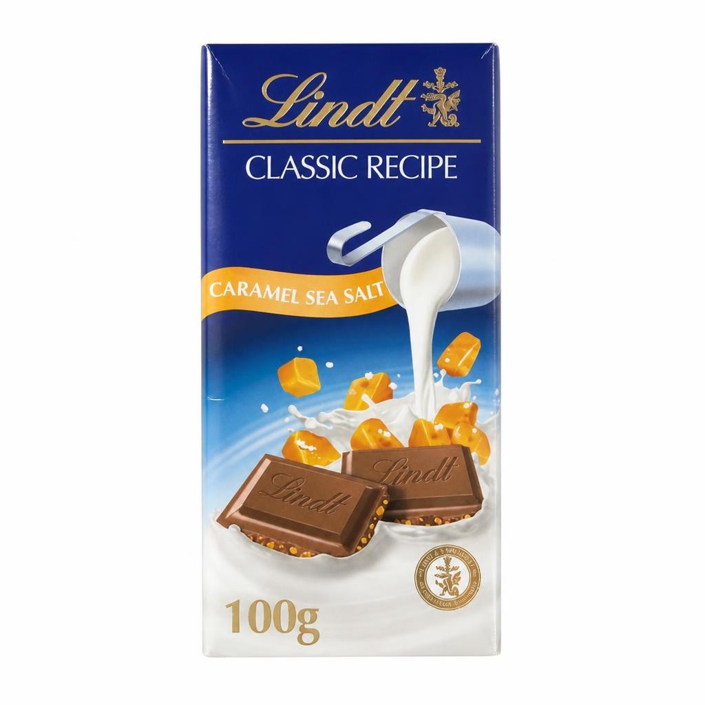 Lindt Classic Recipe Caramel Sea Salt Chocolate