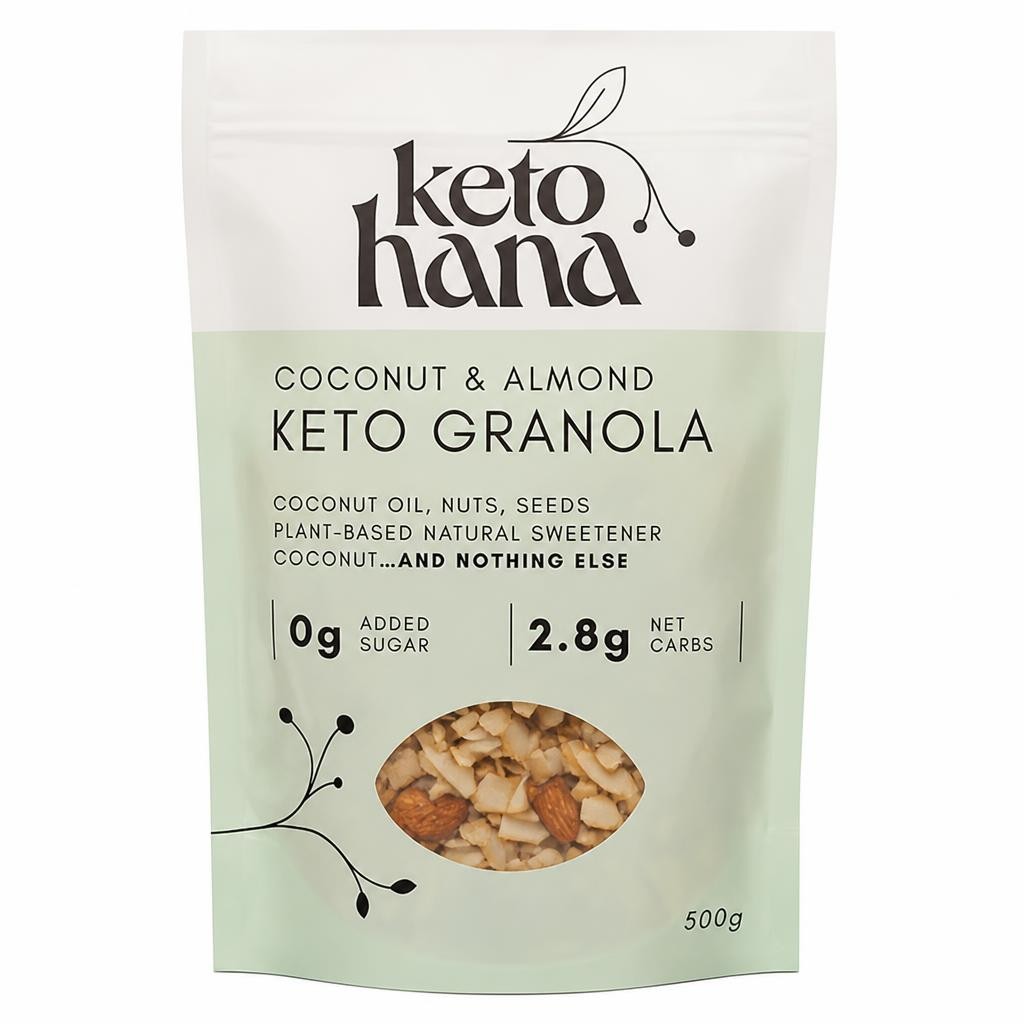 Keto Hana Coconut & Almond Keto Granola