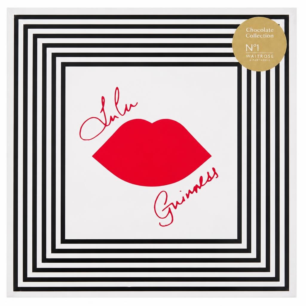 Waitrose & Lulu Guinness No.1 Chocolate Collection "Lulu Signature"