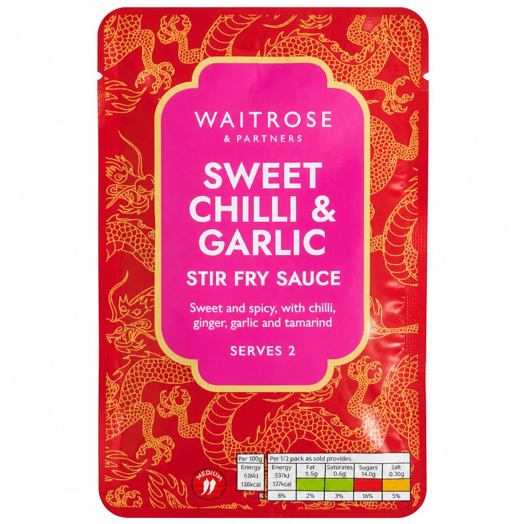 Waitrose Sweet Chilli Garlic Stir Fry Sauce
