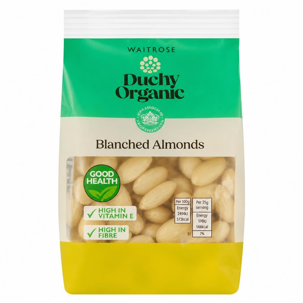 Waitrose Duchy Organic Blanched Almonds