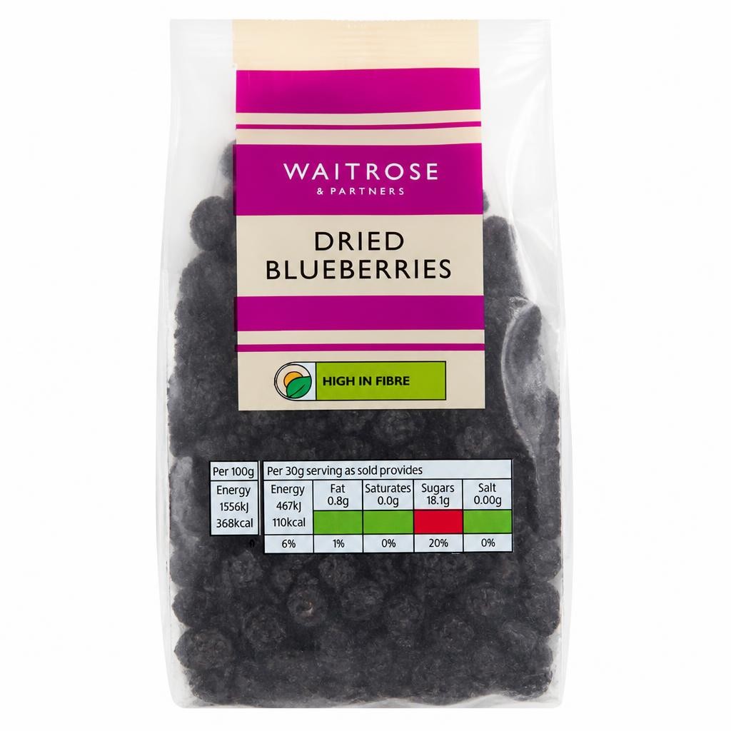 Waitrose Dried Blueberries