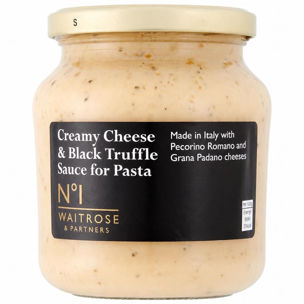 No.1 Creamy Cheese & Black Truffle Sauce