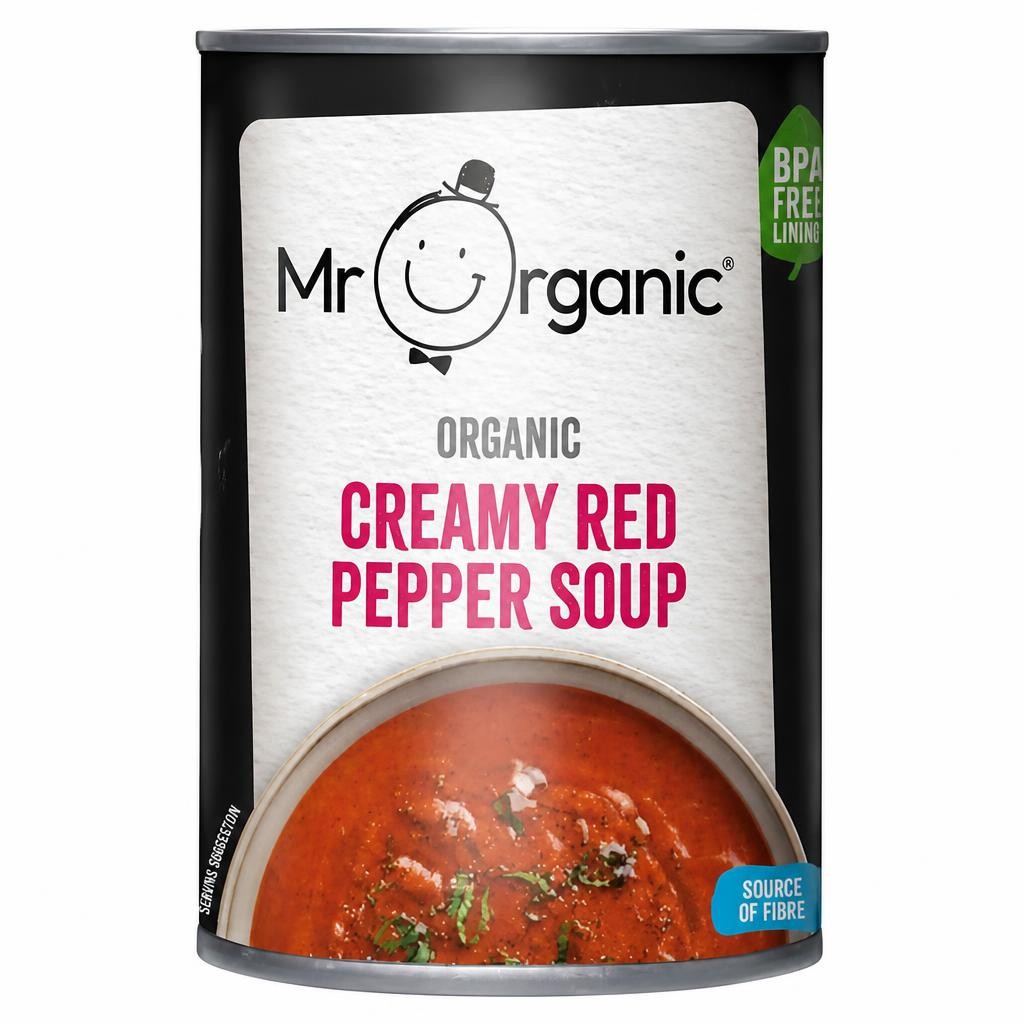 Mr Organic Creamy Red Pepper Soup