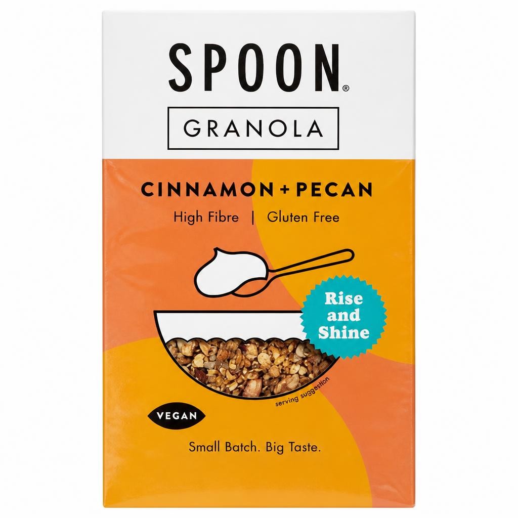 Spoon Granola Cinnamon + Pecan 400g