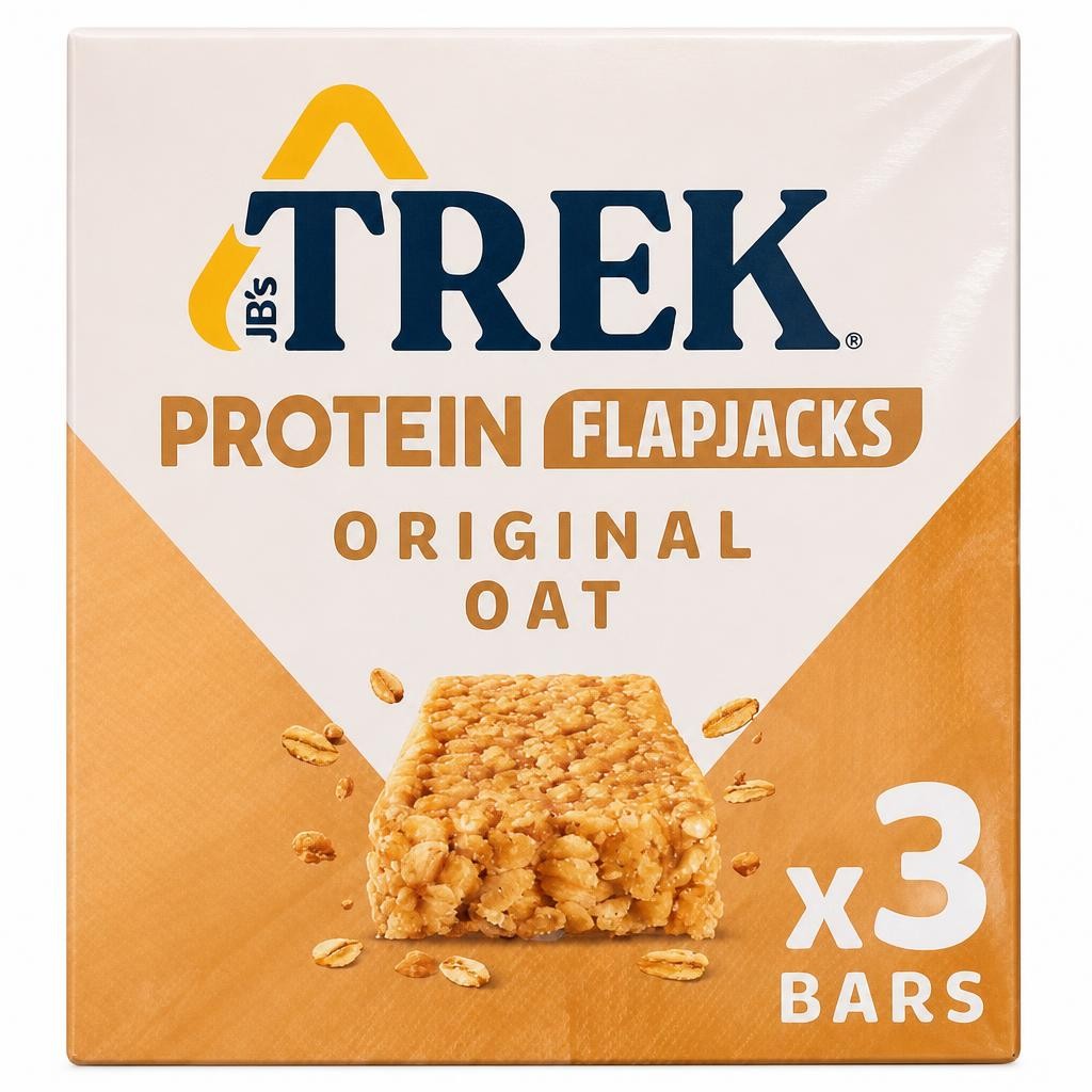 TREK Original Oat Protein Flapjacks Multipack