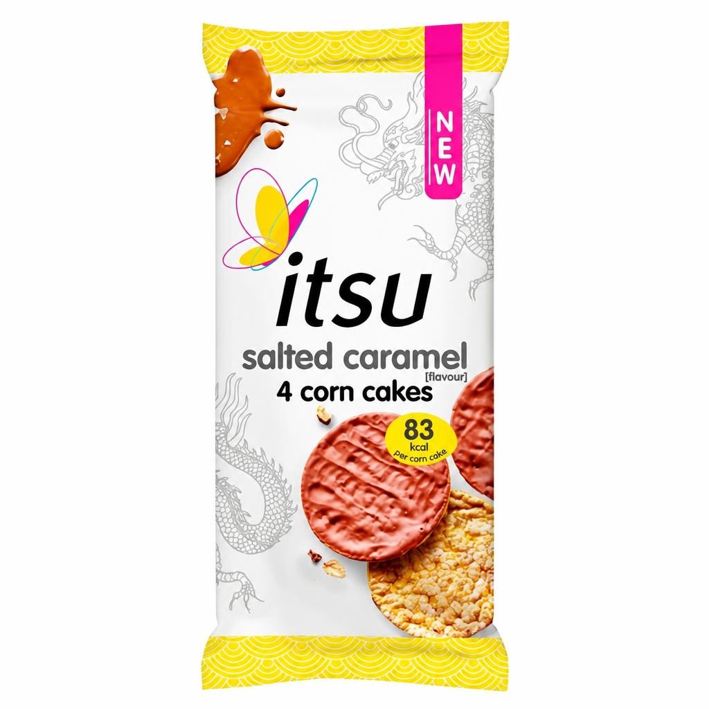 itsu Salted Caramel 4 Corn Cakes
