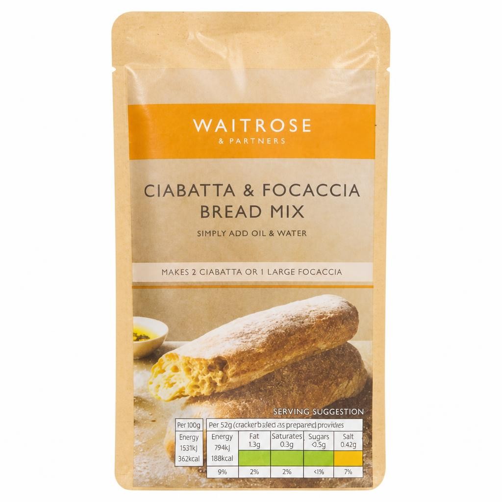 Waitrose Ciabatta & Focaccia Bread Mix