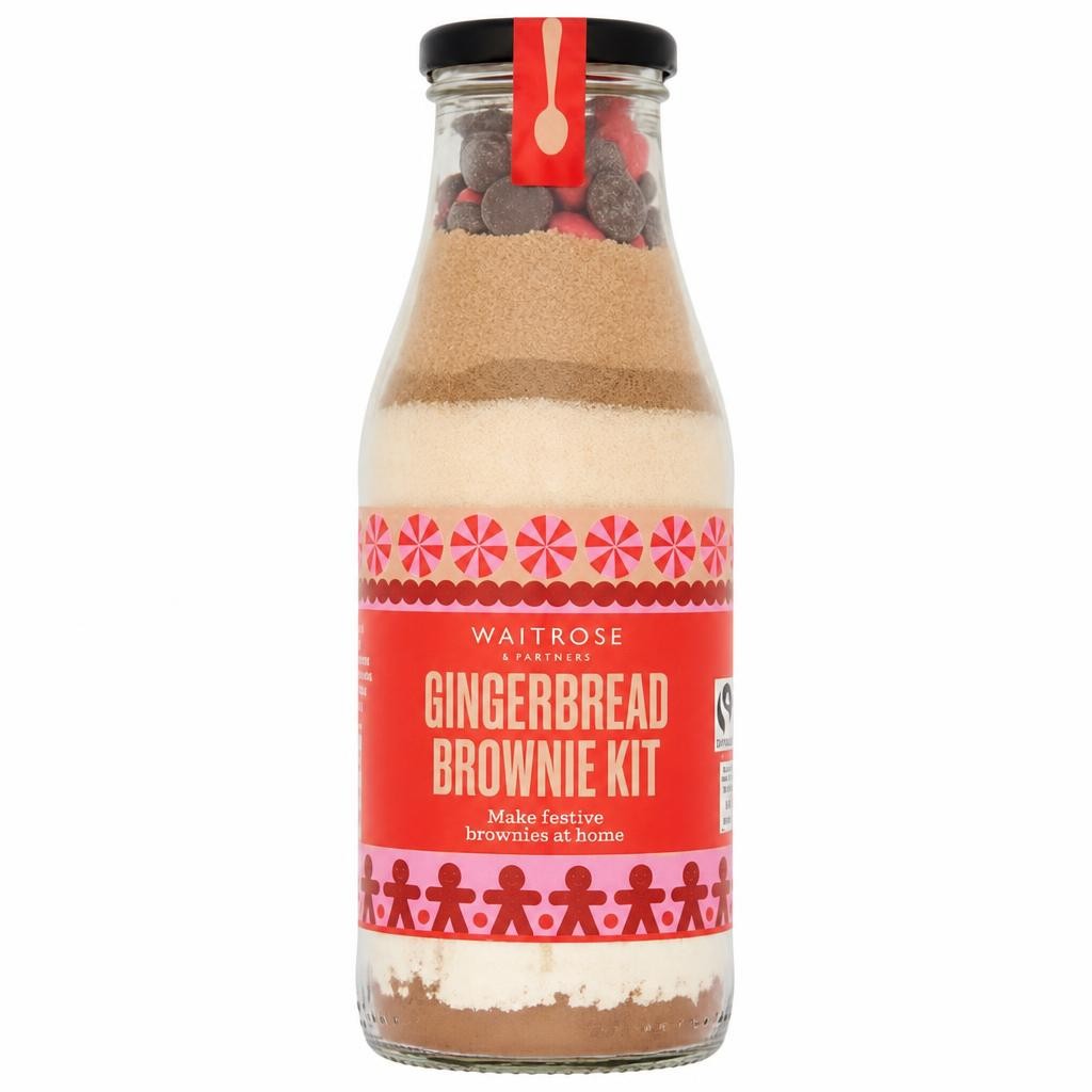 Waitrose Gingerbread Brownie Kit
