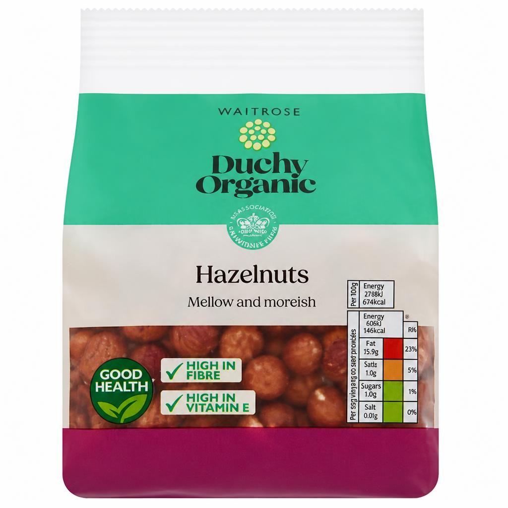 Waitrose Duchy Organic Hazelnuts