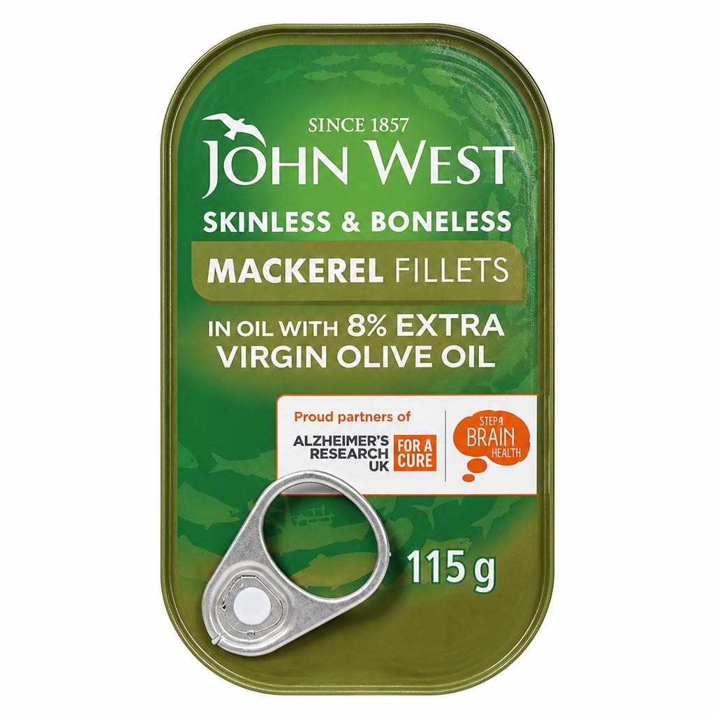 John West Mackerel Fillets in Olive Oil