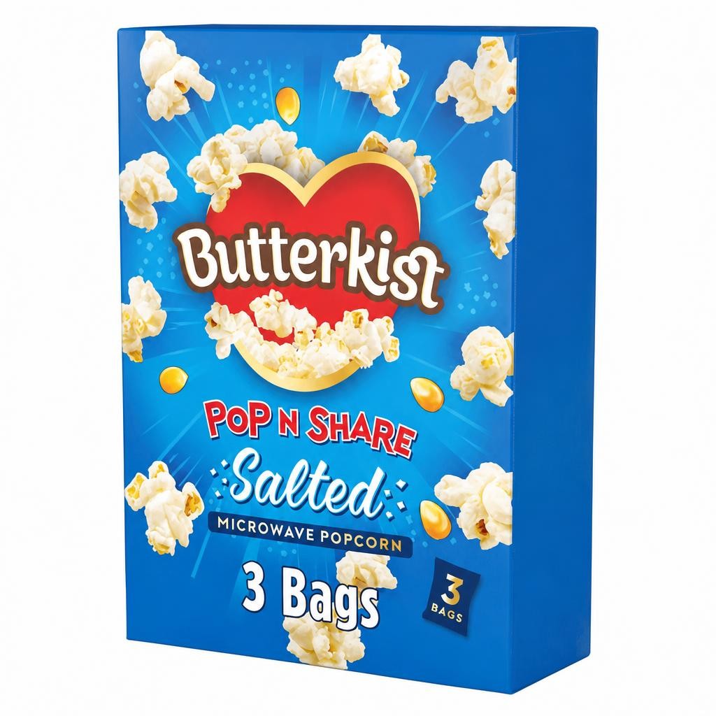 Butterkist Salted Microwave Popcorn