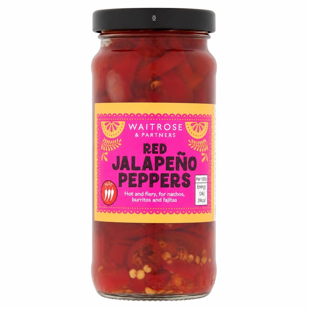 Waitrose Mexican Red Jalapeno Peppers