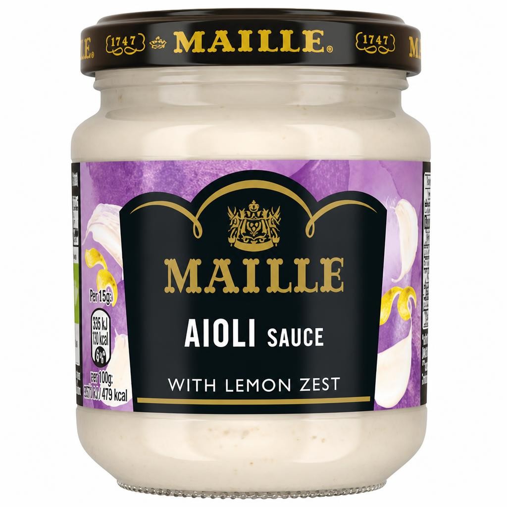 Maille Aioli with Lemon Zest