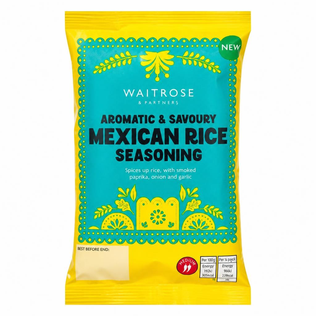 Waitrose Spicy Mexican Rice Seasoning