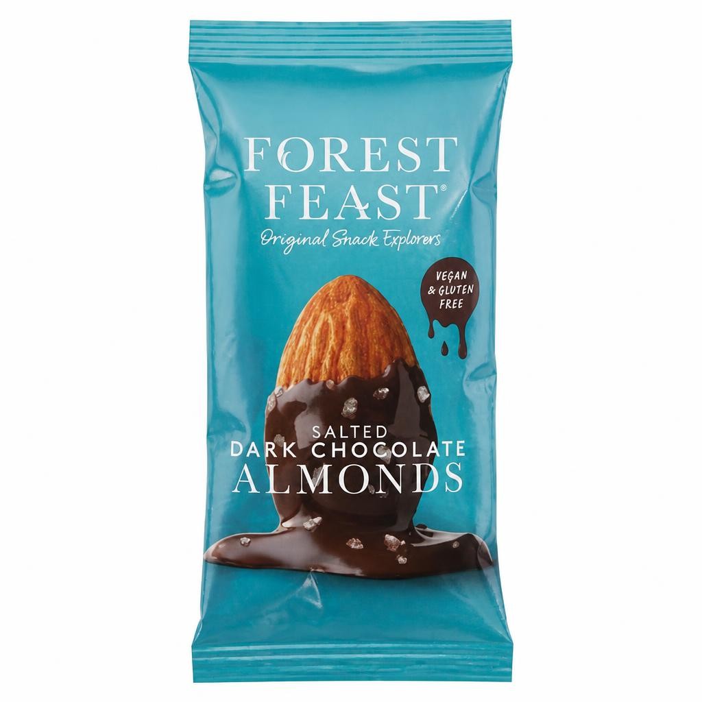 Forest Feast Salted Dark Chocolate Almonds