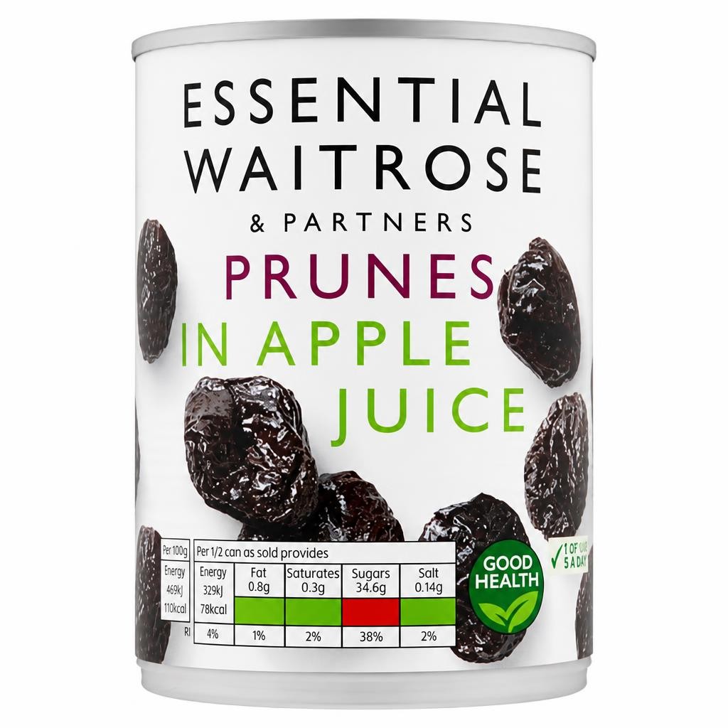 Waitrose Essential Prunes in Apple Juice