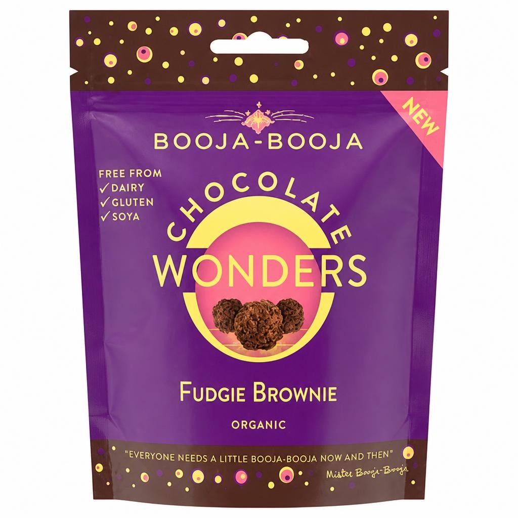 Booja-Booja Chocolate Wonders Fudgie Brownie Organic