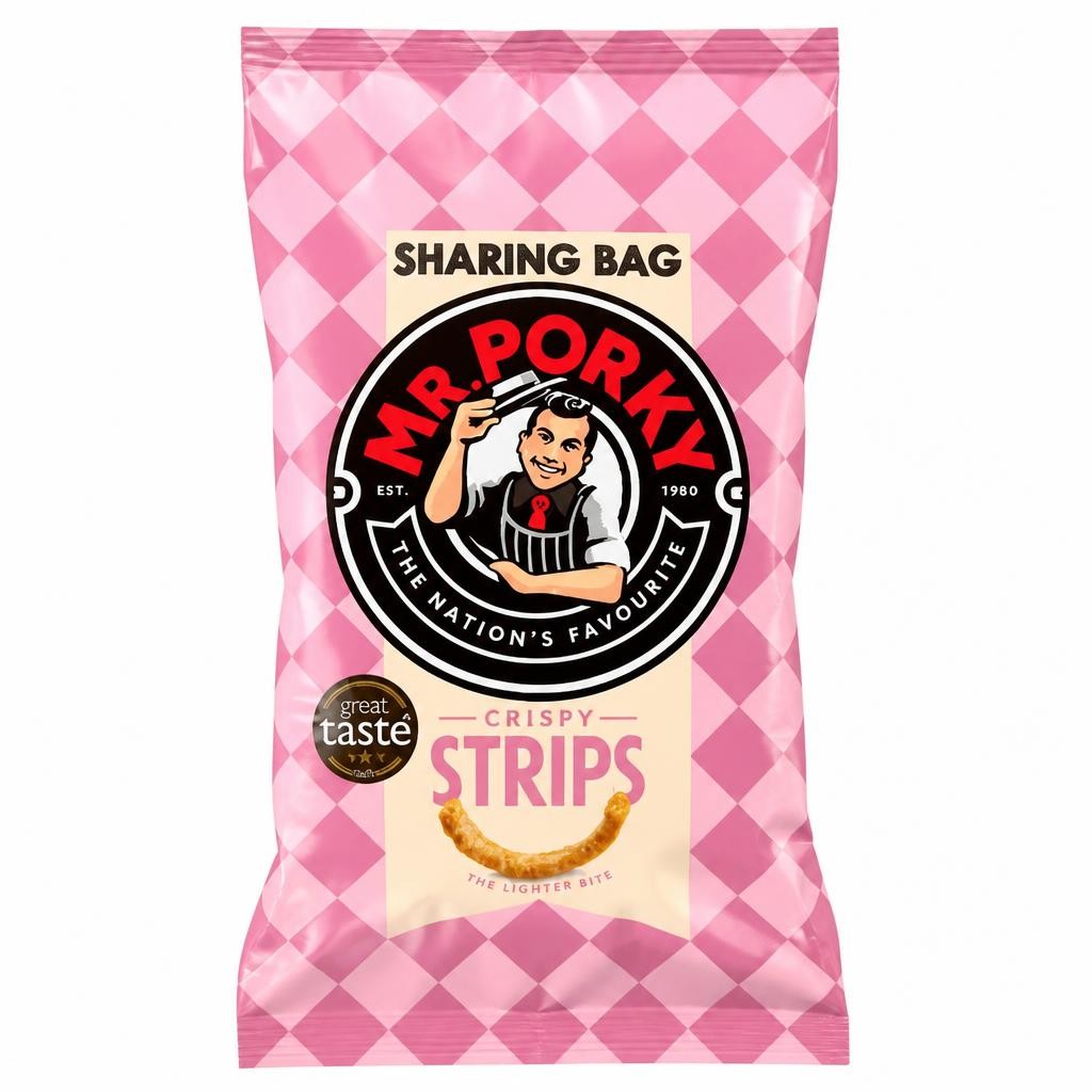 Mr. Porky Crispy Strips Sharing Bag