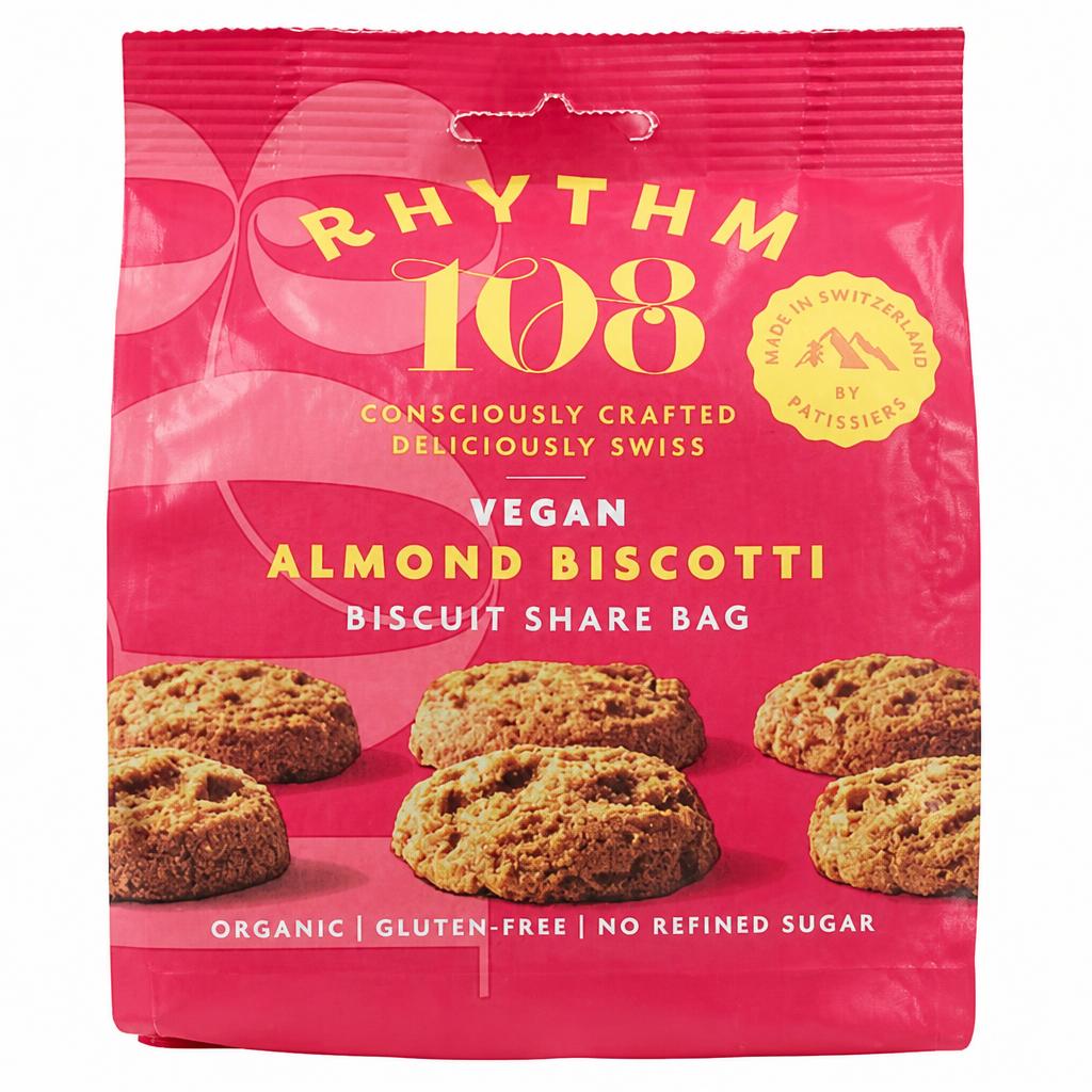 Rhythm108 Swiss Vegan Almond Biscotti