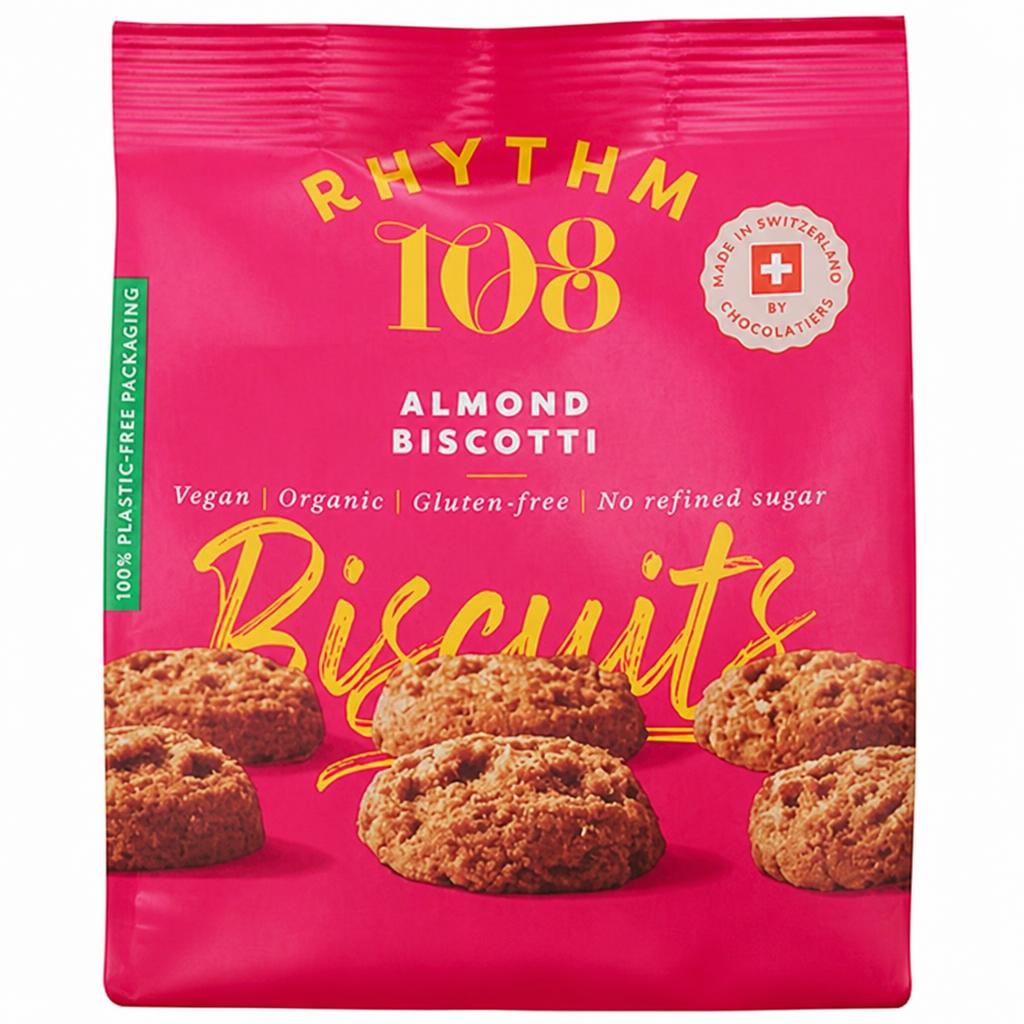 Rhythm108 Swiss Vegan Almond Biscotti