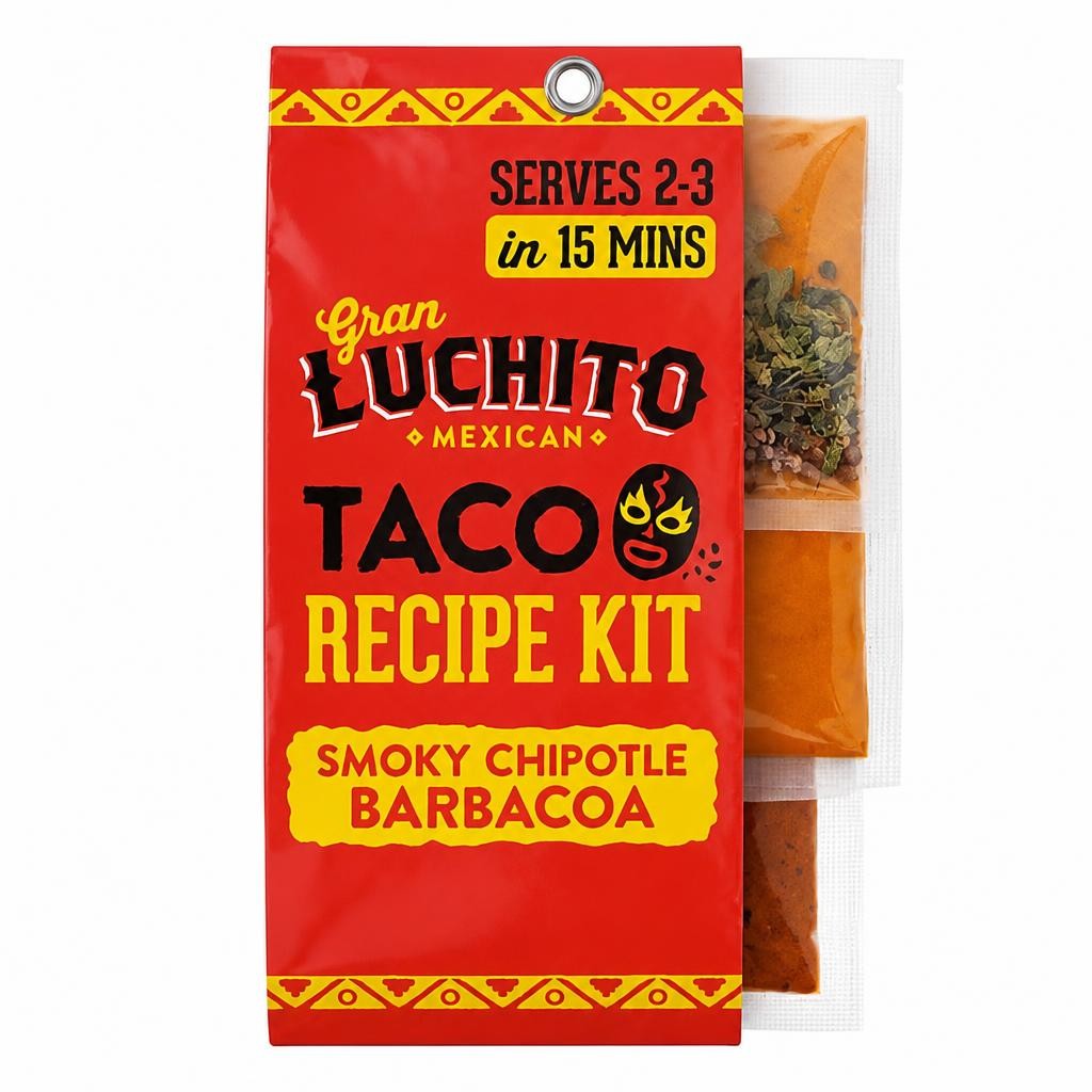 Gran Luchito Mexican Barbacoa Taco Recipe Kit