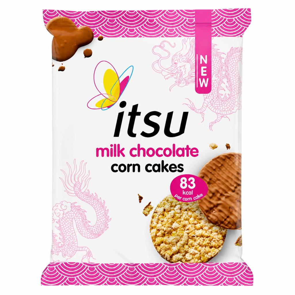 itsu Milk Chocolate Corn Cakes