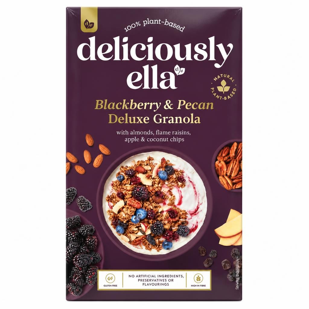 Deliciously Ella Blackberry & Pecan Deluxe Granola