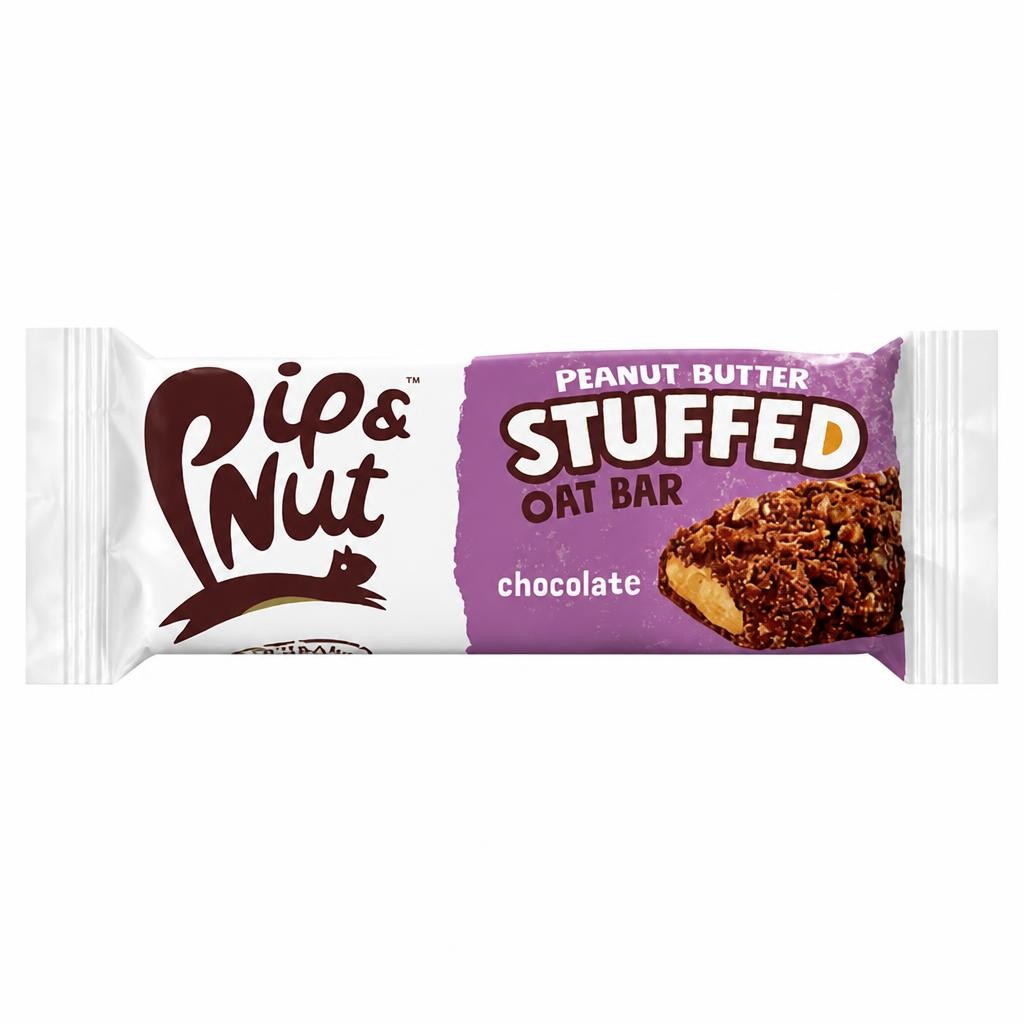 Pip & Nut Peanut Butter Stuffed Oat Bar Chocolate