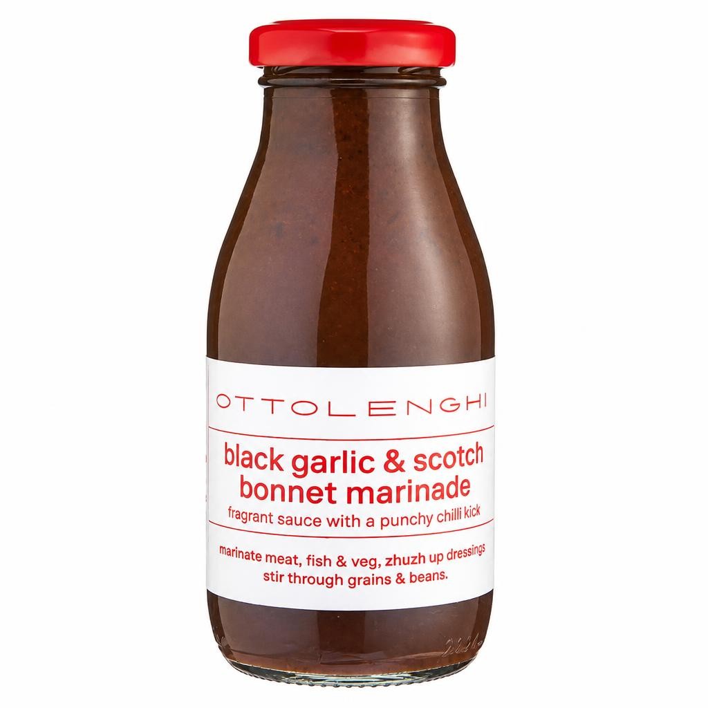 Ottolenghi Black Garlic and Scotch Bonnet Marinade