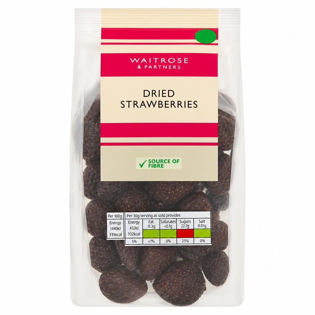 Waitrose Dried Strawberries