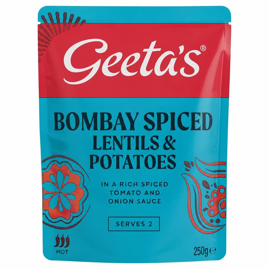 Geeta's Bombay Lentils & Potatoes
